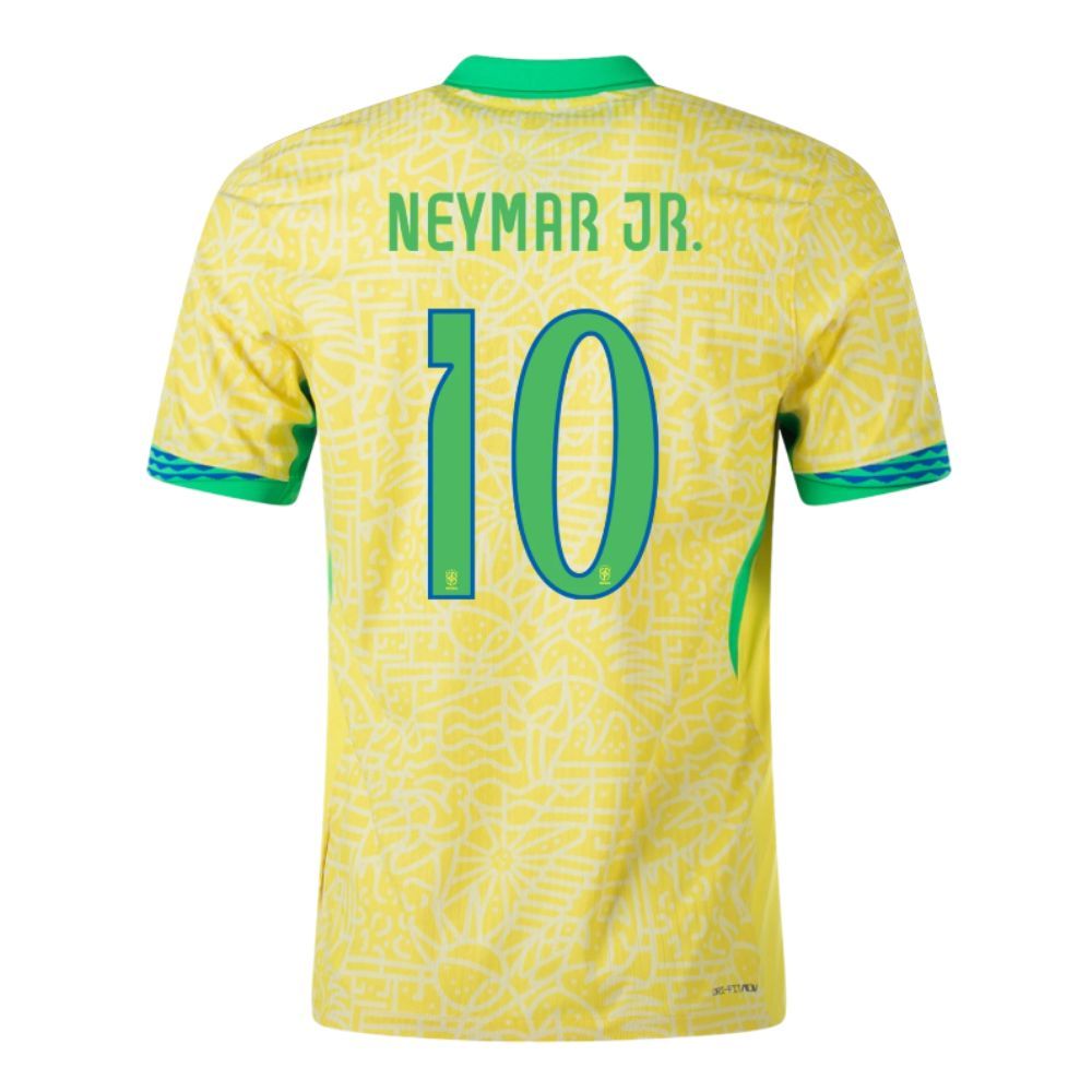 Brazil Home Jersey 2024 2025 Neymar Jr.
