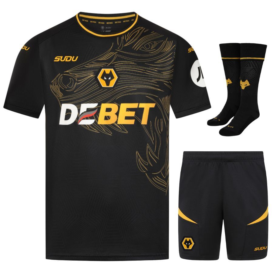 Wolverhampton Away Kids' Kit Jersey 2024 2025