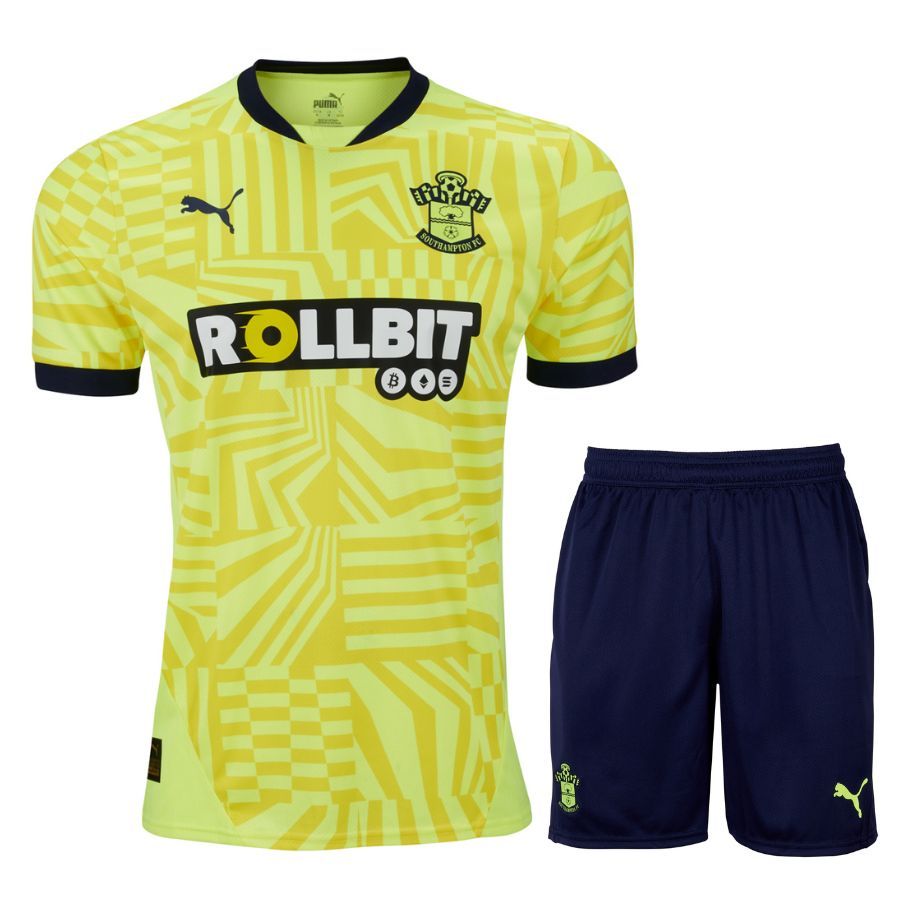 Southampton Away Kids Kit Jersey 2024 2025