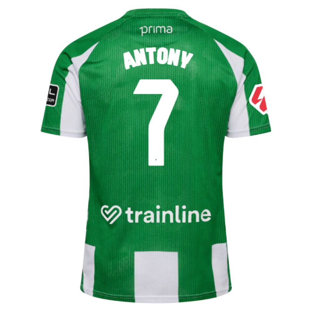 Betis Sevilla Home 2025 2026 Antony Kids Kit Shirt