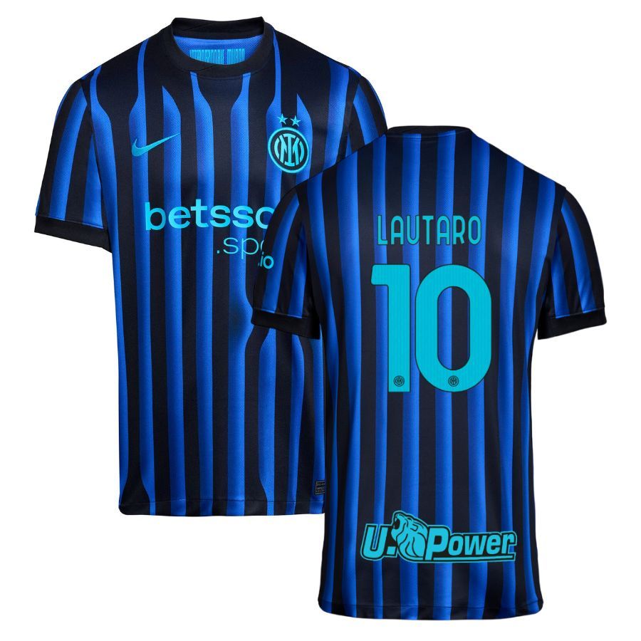 Inter Milan Home Jersey 2025 2026 Lautaro