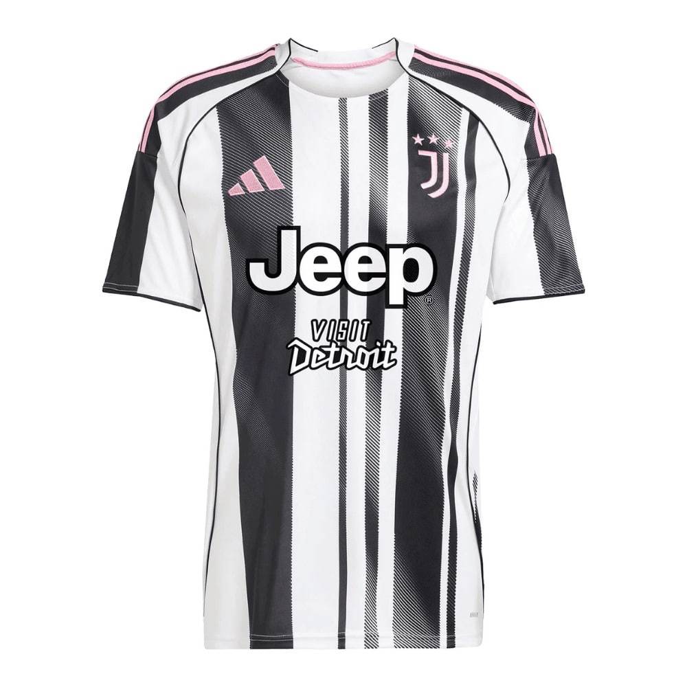 Juventus Home Jersey 2025 2026 Vlahovic