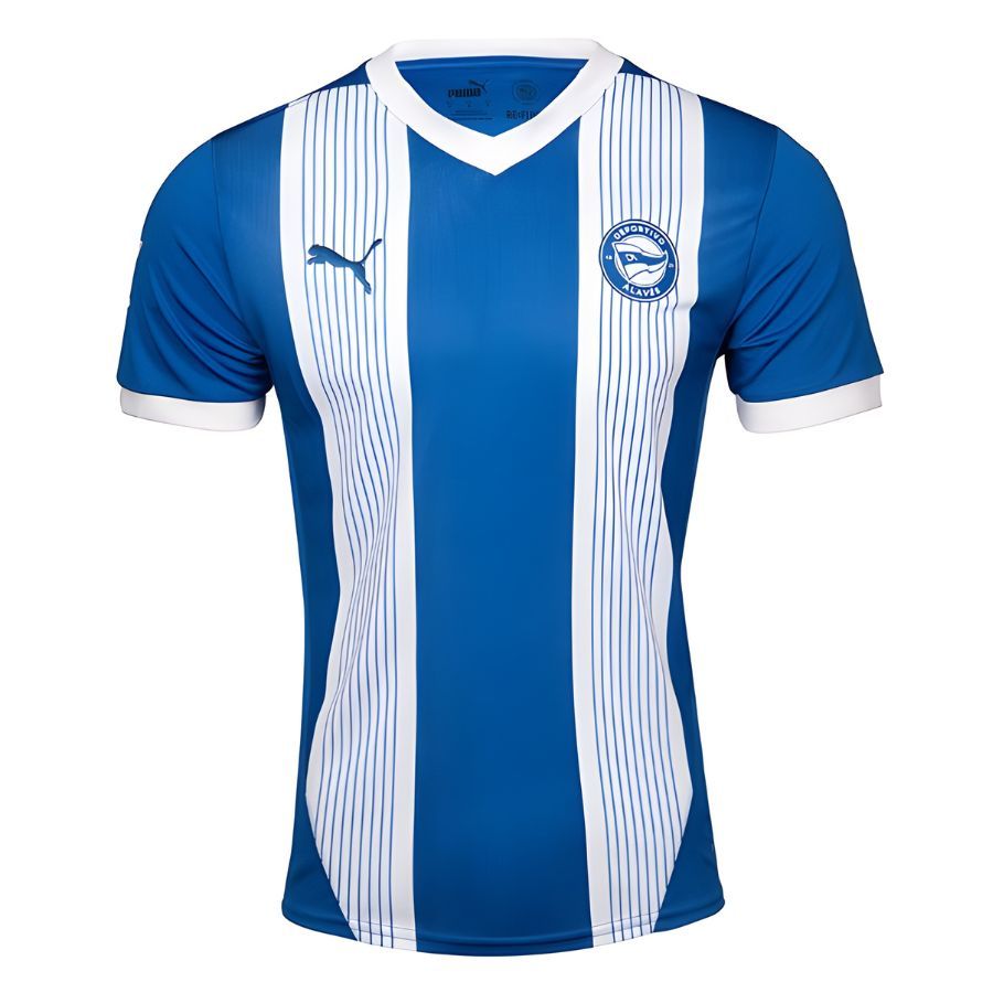 Deportivo Alavés Home Kids' Kit Jersey 2024 2025