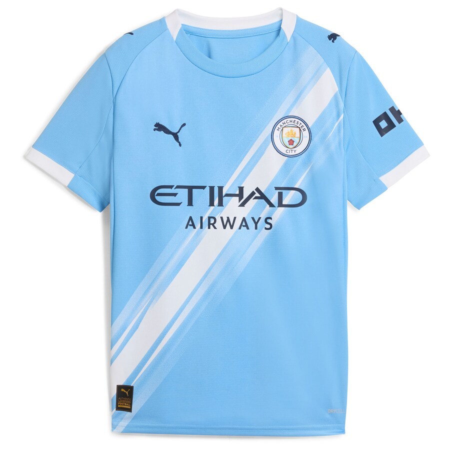 Manchester City Home Kids Shirt 2025 2026