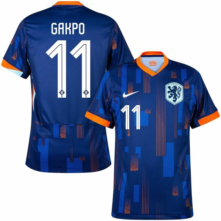 2024 2025 Gakpo Netherlands Away Jersey