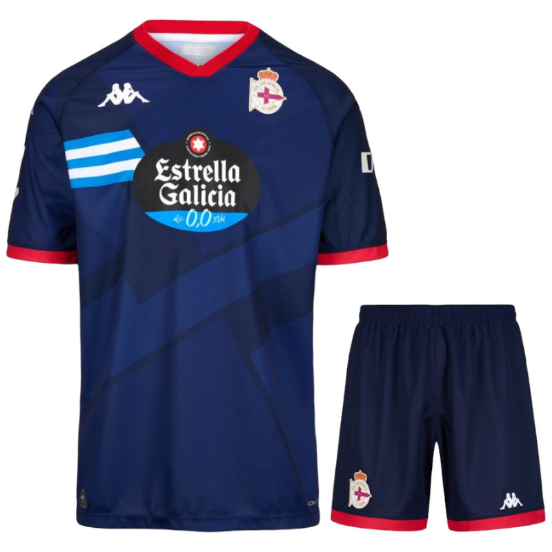 Deportivo La Coruña Away Kids Kit Jersey 2024 2025