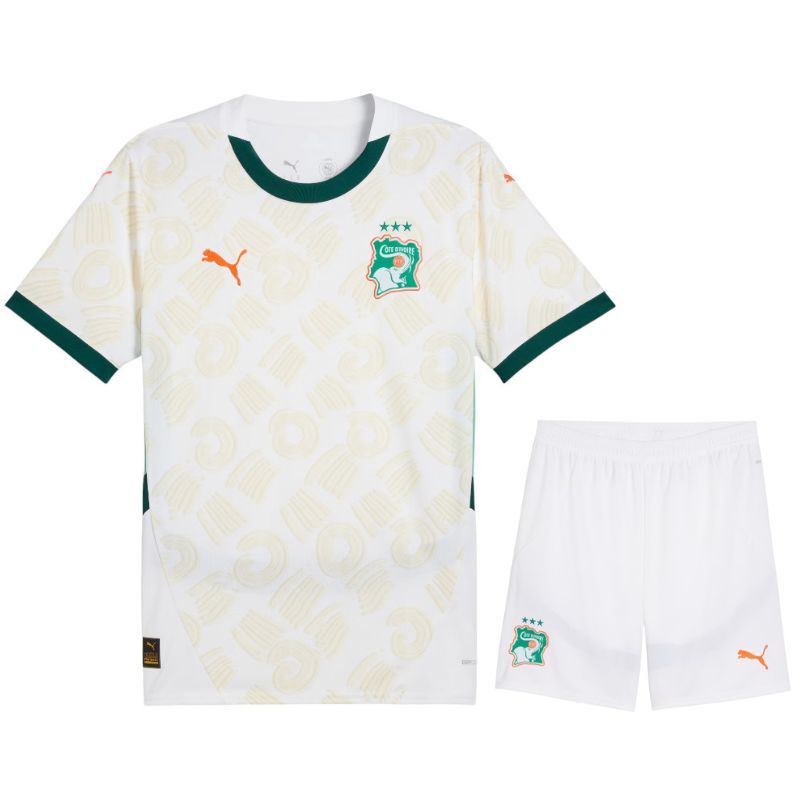 Ivory Coast Away Kids Kit Jersey 2024 2025