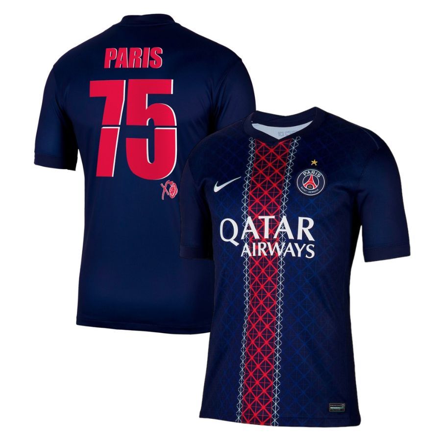 PSG 2025 2026 Collector x XO 75 Paris Jersey