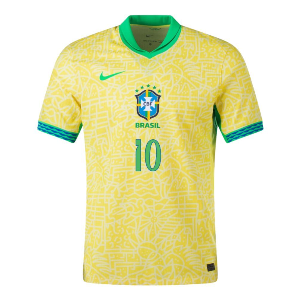 Brazil Home Jersey 2024 2025 Neymar Jr.