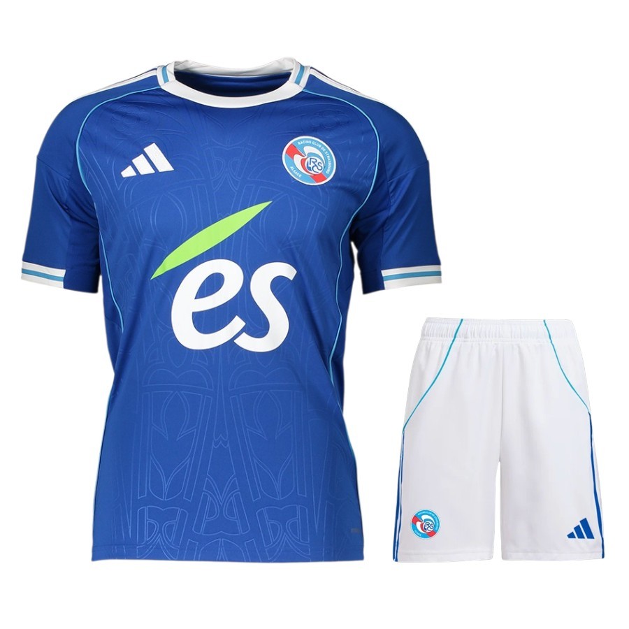 Strasbourg Home 2025 2026 Kids Kit Jersey