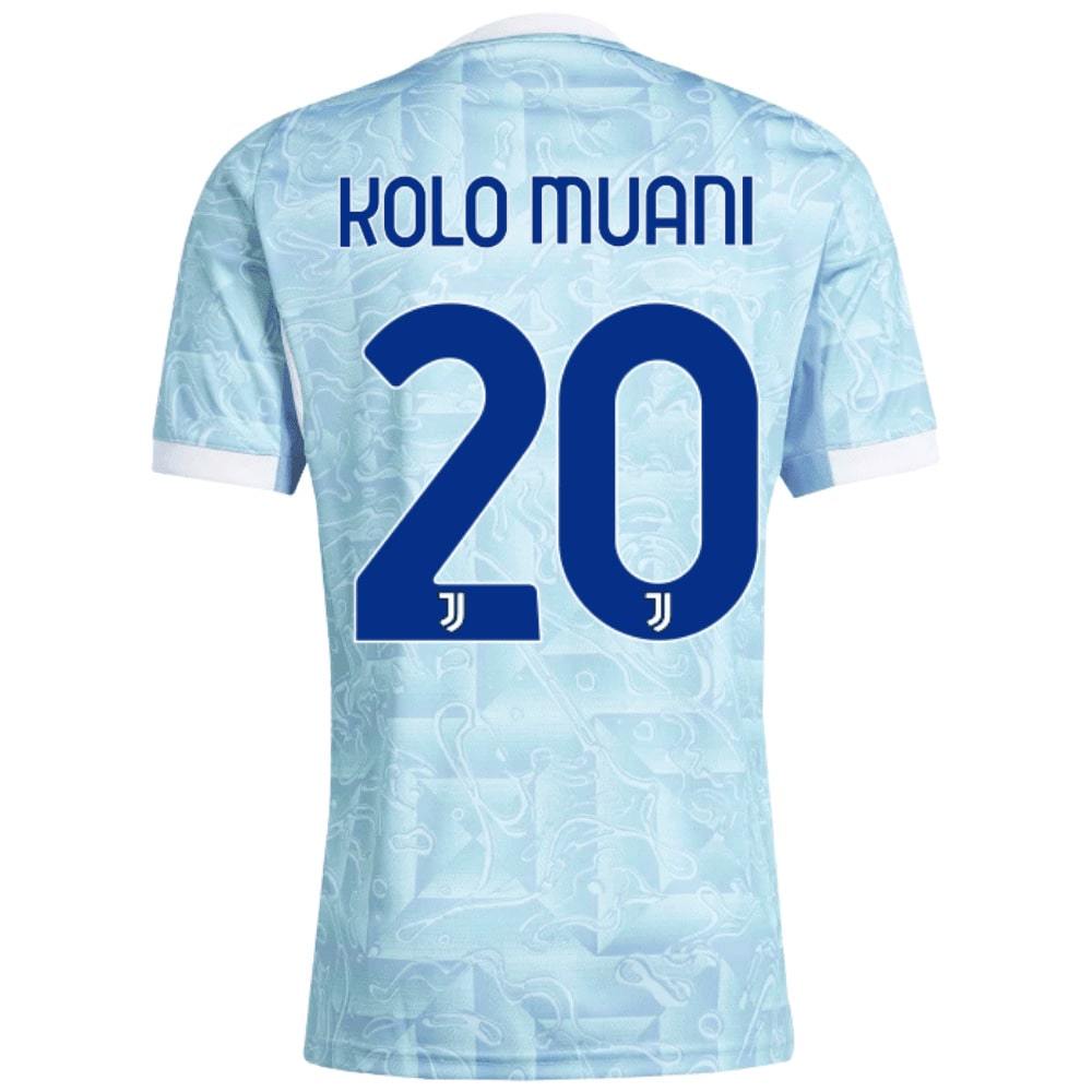 Juventus Away Jersey 2025 2026 Kolo Muani
