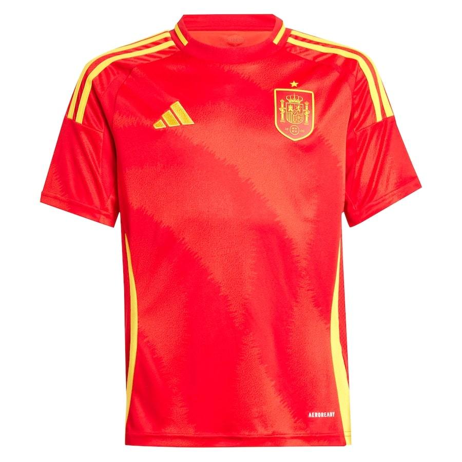 Spain Home Kids Kit Jersey 2024 2025