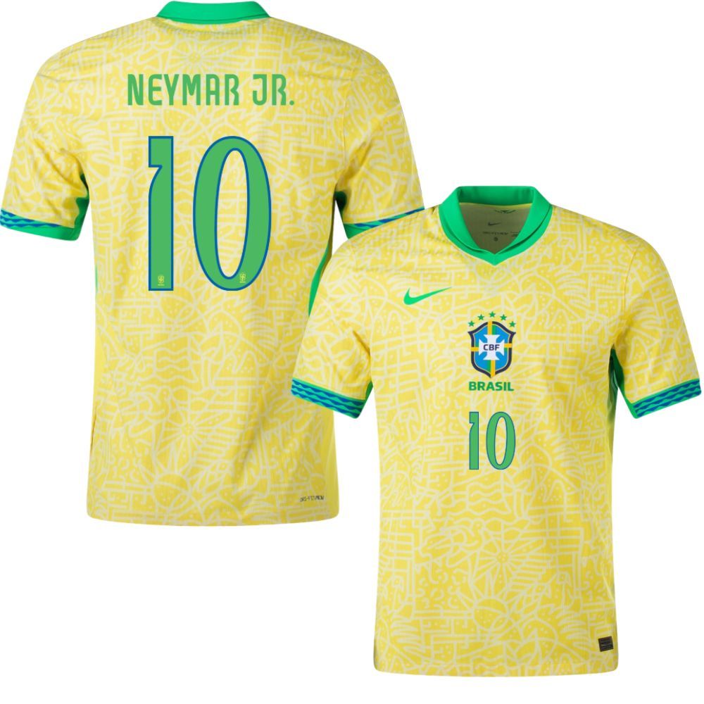 Brazil Home Jersey 2024 2025 Neymar Jr.