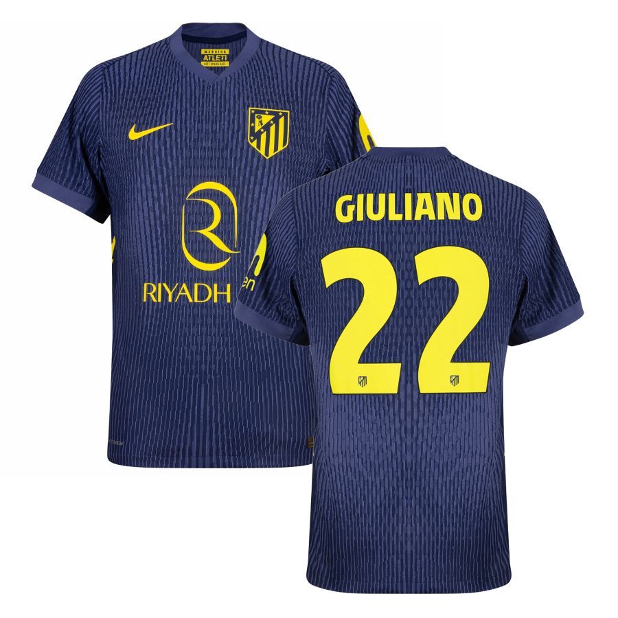 Atletico Madrid Away Jersey 2025 2026 Giuliano