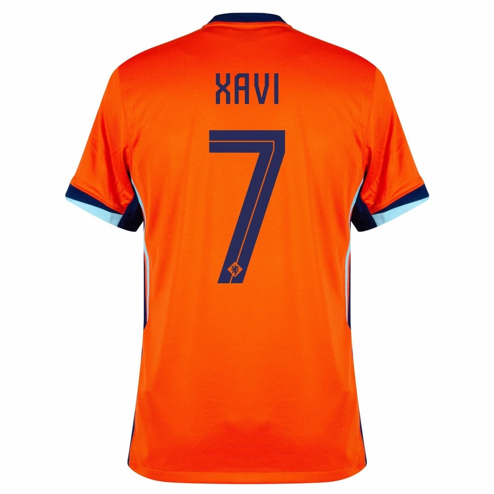 Netherlands Home Jersey 2024 2025 Xavi