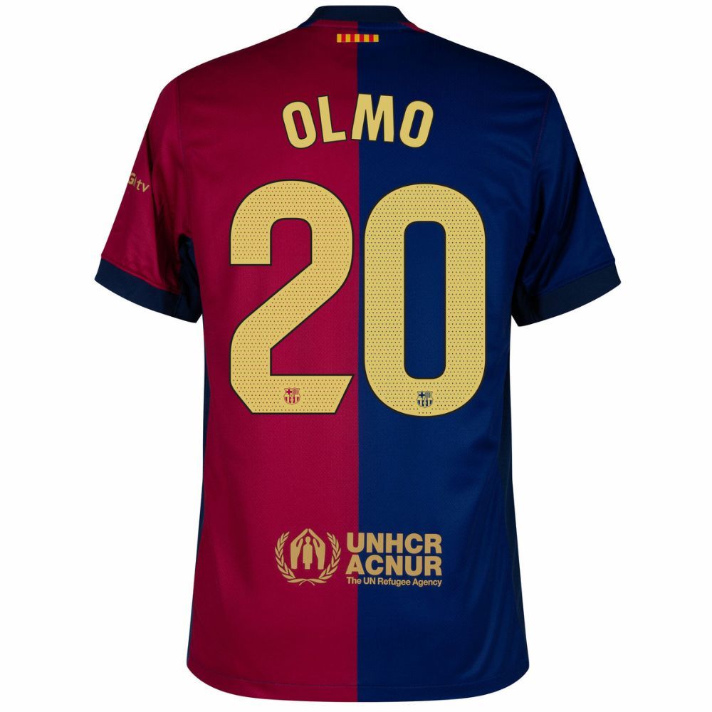 Barca Kids Kit Jersey 2024 2025 Home Olmo
