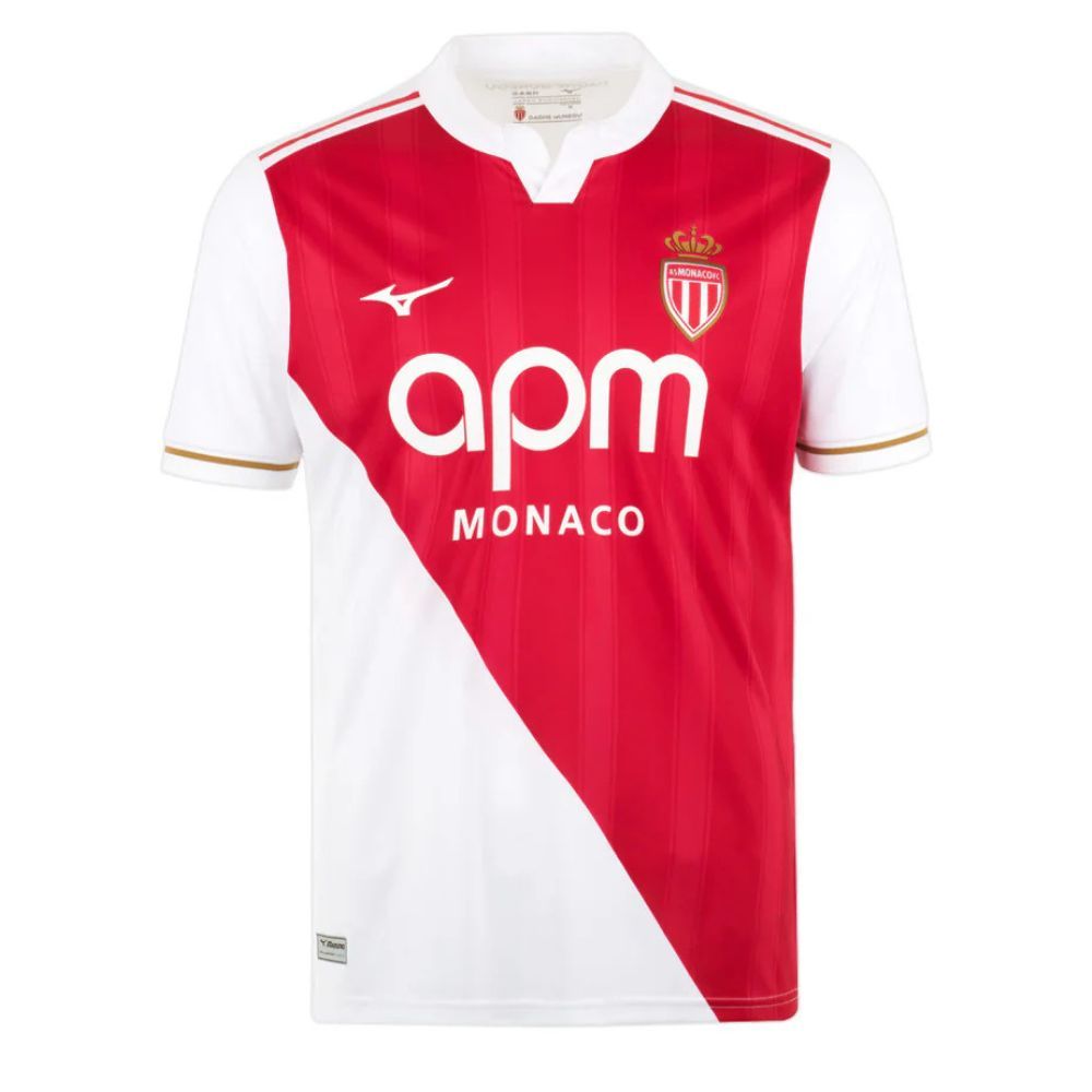 AS Monaco Home Jersey 2025 2026 Paul Pogba