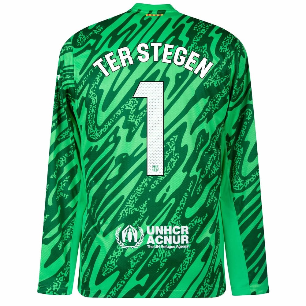 Barca Goalkeeper Jersey 2024 2025 Ter Stegen
