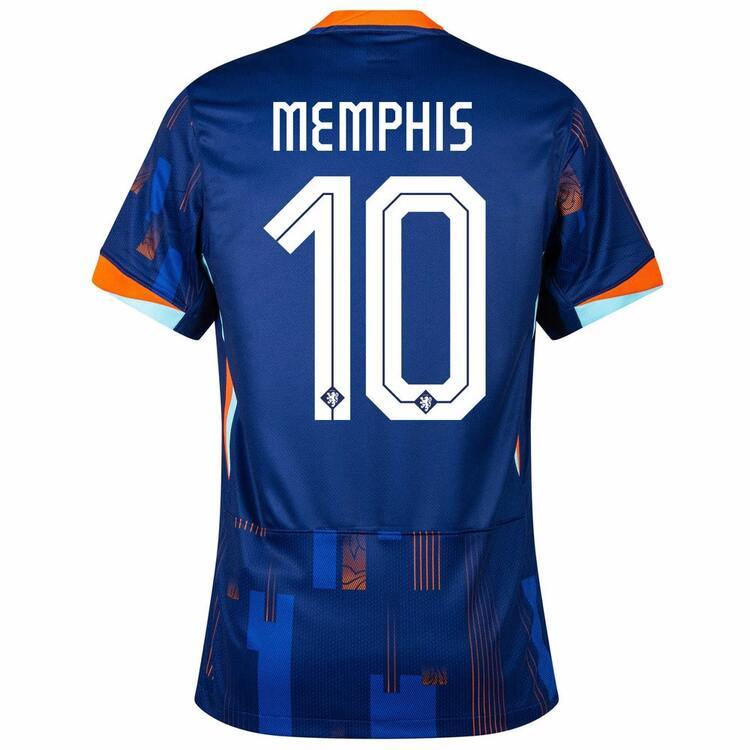 Netherlands Away Jersey 2024 2025 Memphis