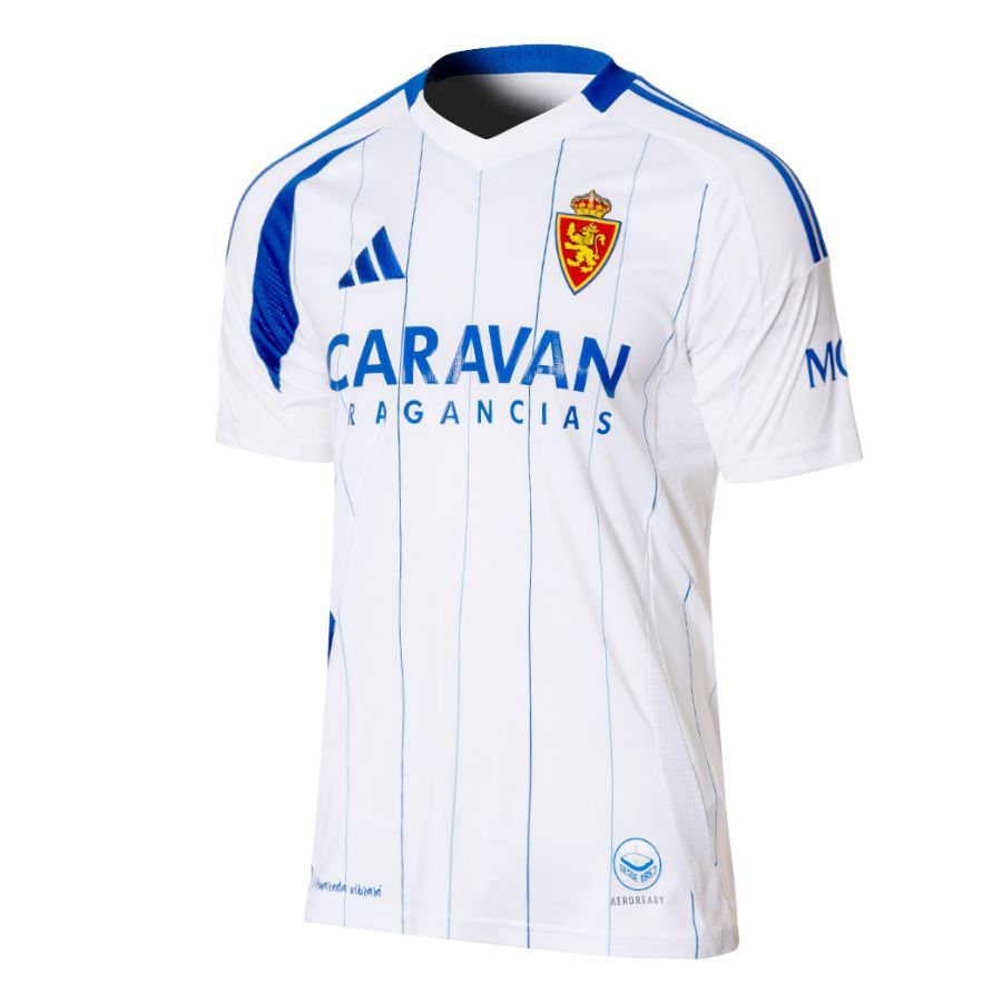 Real Zaragoza Home Kids Kit Jersey 2024 2025