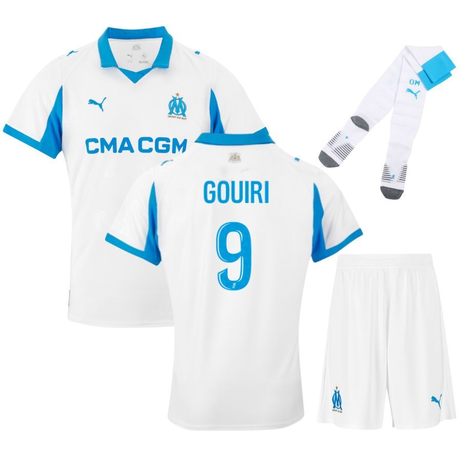 OM Home 2025 2026 Kids' Kit Jersey Gouiri
