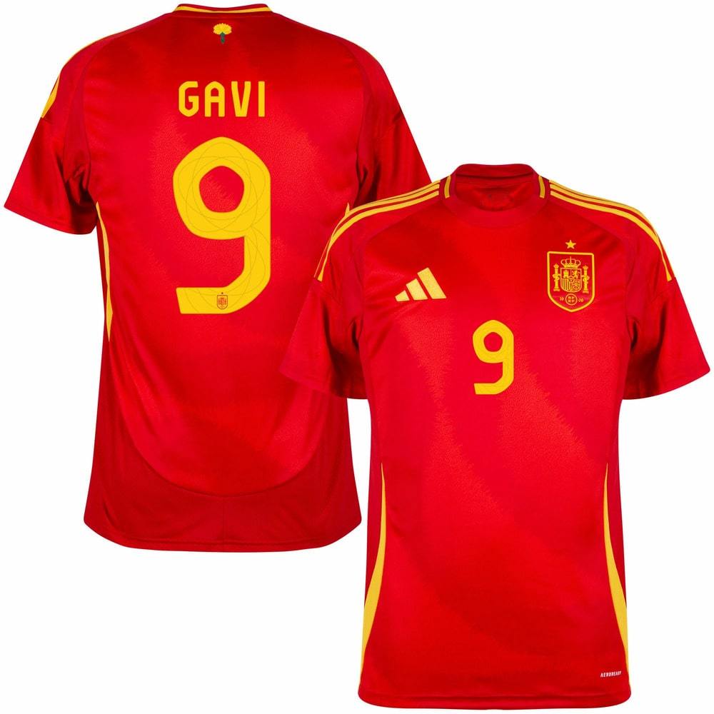 Spain Home Jersey 2024 2025 Gavi