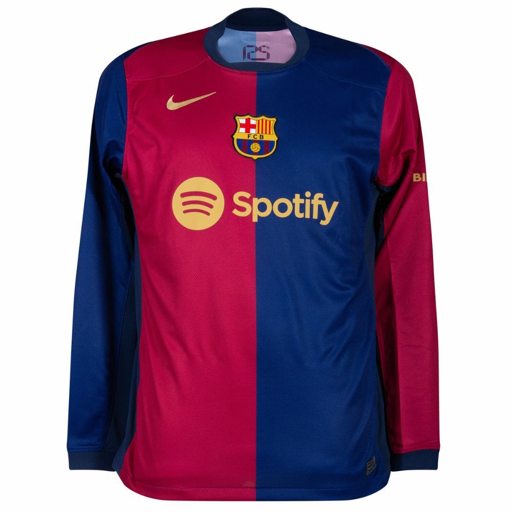 Barca 2024 2025 Home Long Sleeve Jersey