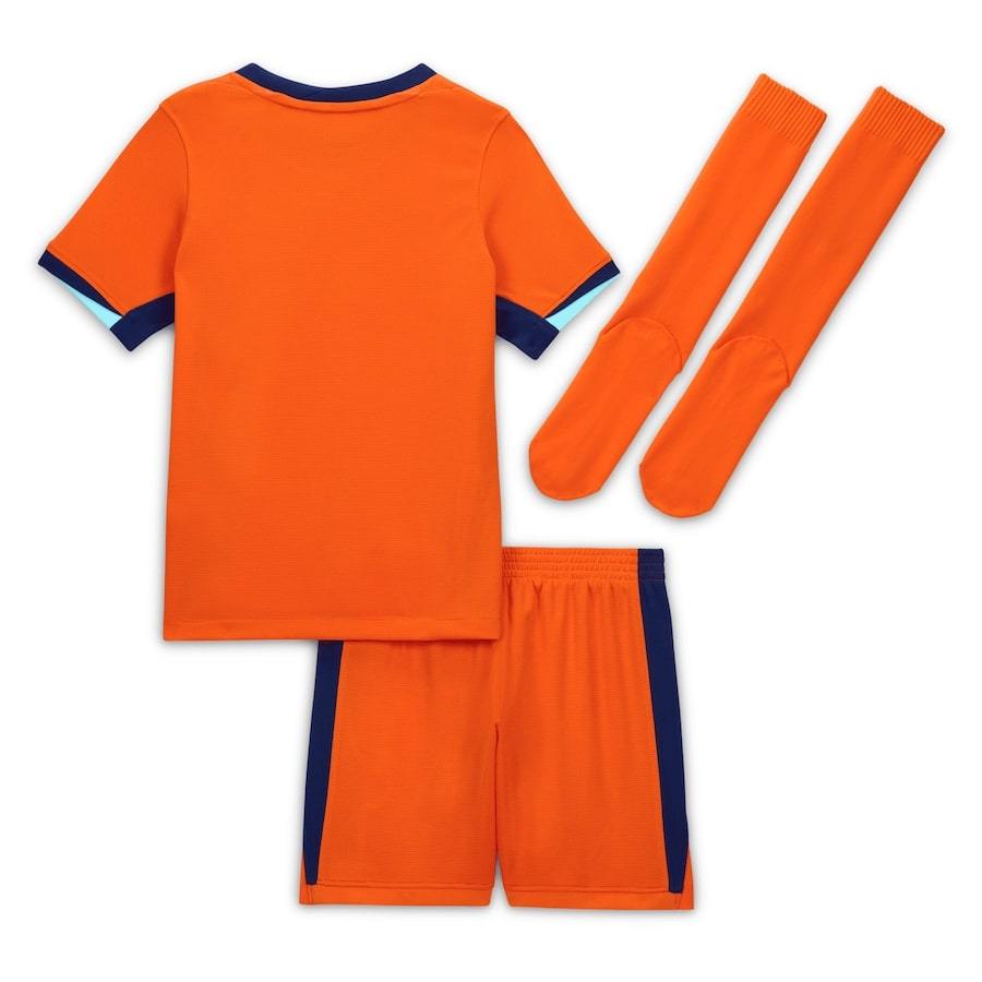 Netherlands Home Kids Kit Jersey 2024 2025