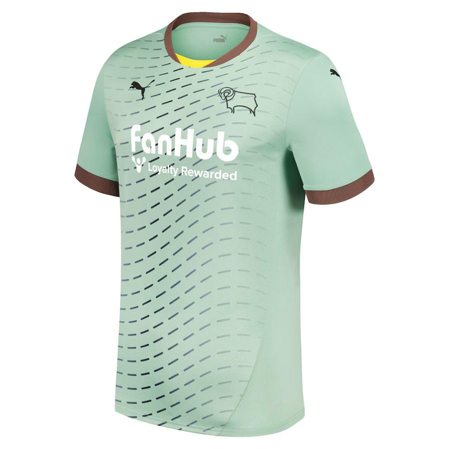 Derby County Away Kids Kit Jersey 2024 2025