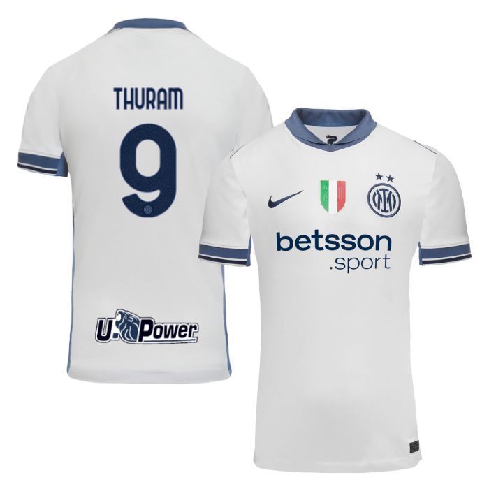 Inter Milan Away Jersey 2024 2025 Thuram