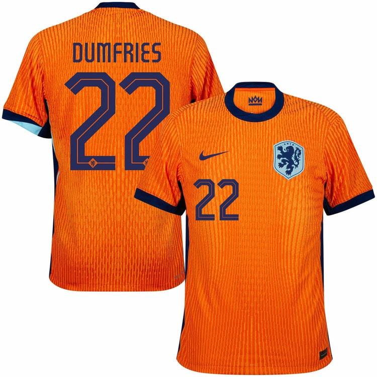 Netherlands Home Jersey 2024 2025 Dumfries