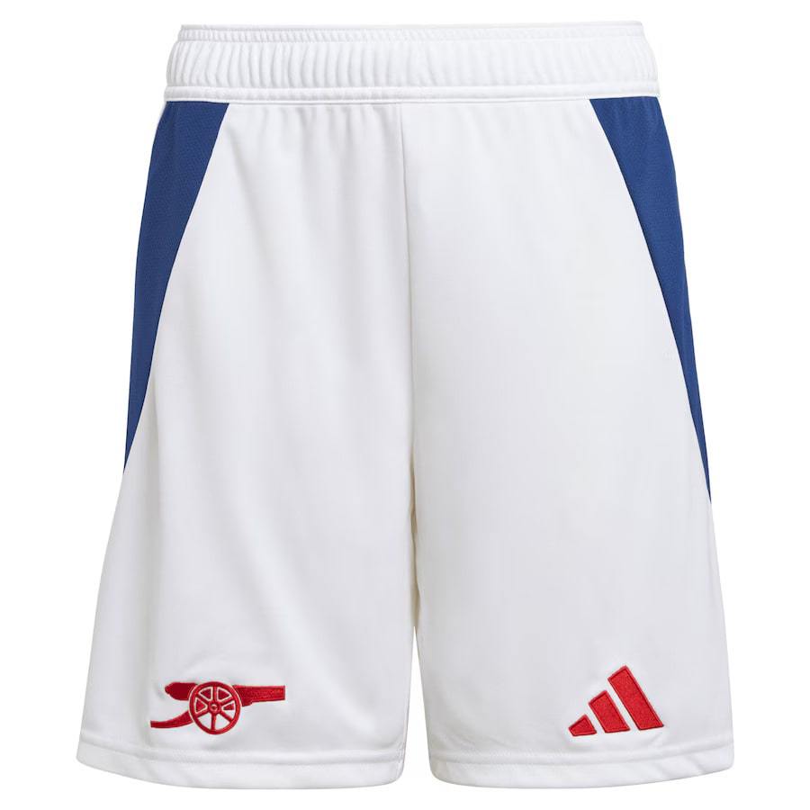 Arsenal 2024 2025 Home Kids Kit Jersey Saliba
