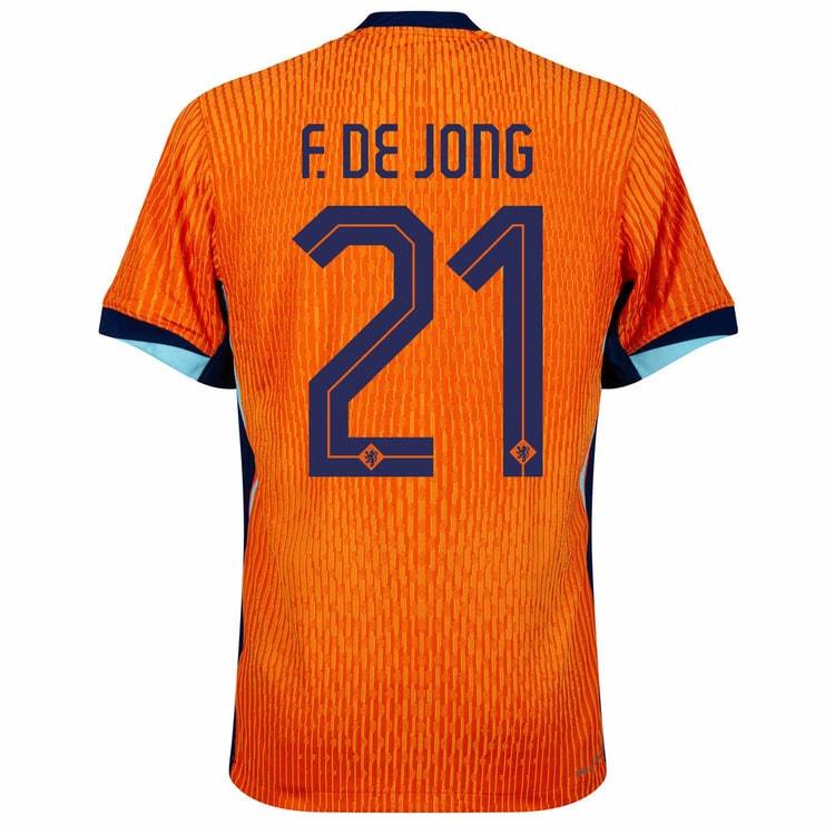 Netherlands Home Jersey 2024 2025 De Jong