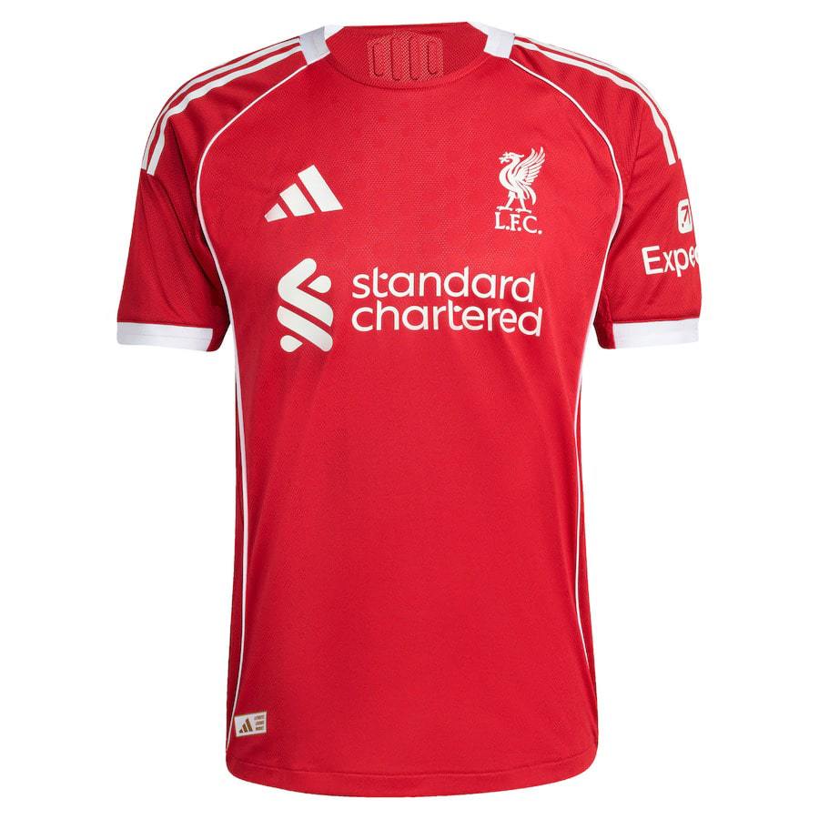Liverpool Home Match Shirt 2025 2026