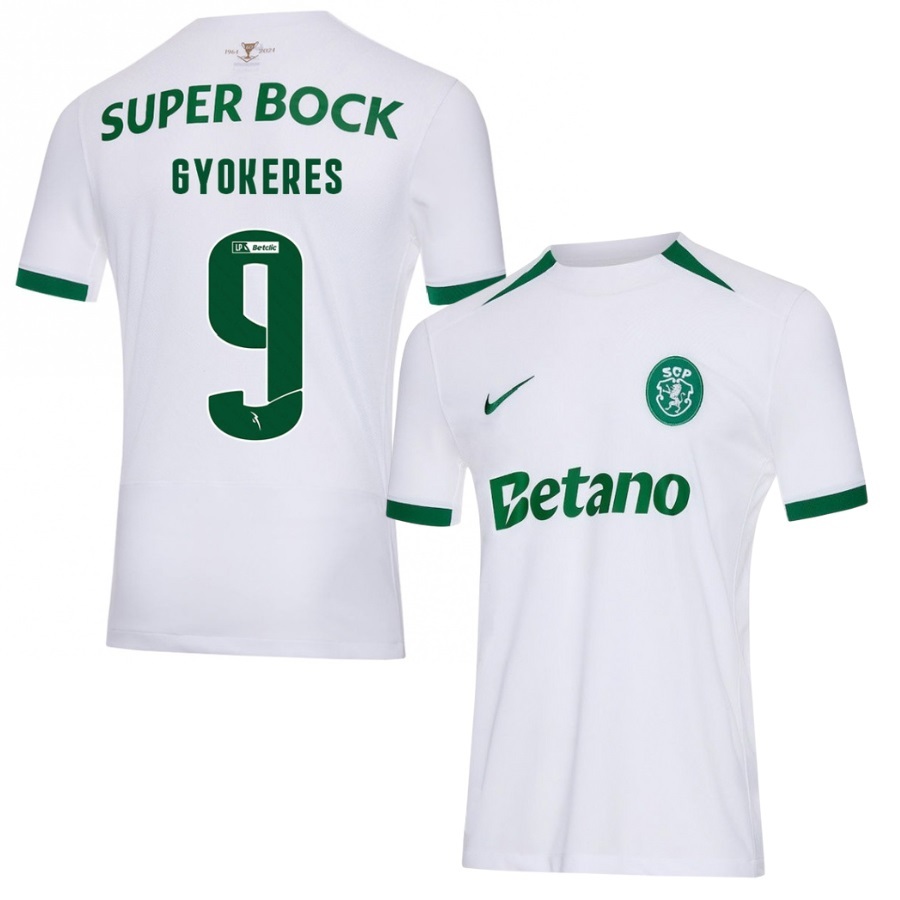 Sporting Away Kids Jersey 2024 2025 Gyokeres