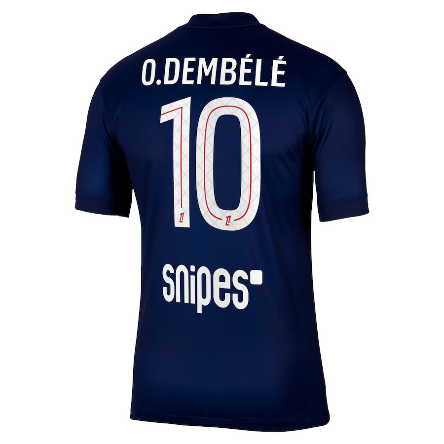 PSG Home 2025 2026 Kids' Kit Jersey Dembélé