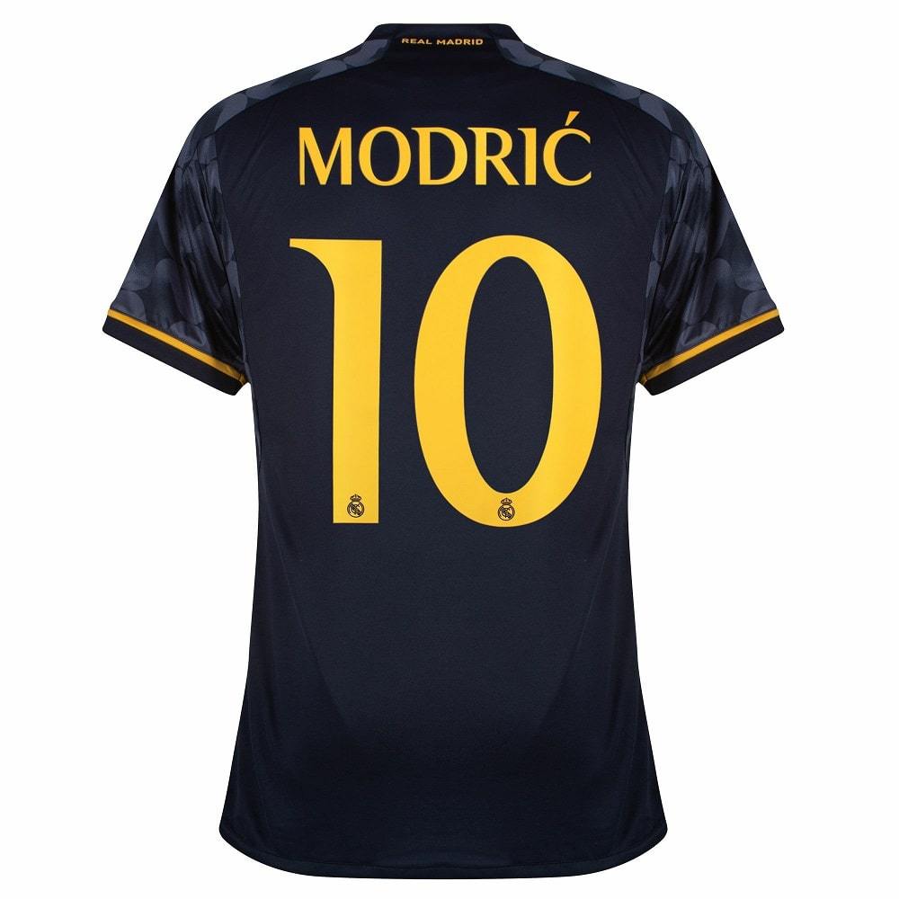 Real Madrid Away Kids' Kit Jersey 2023 2024 Modric