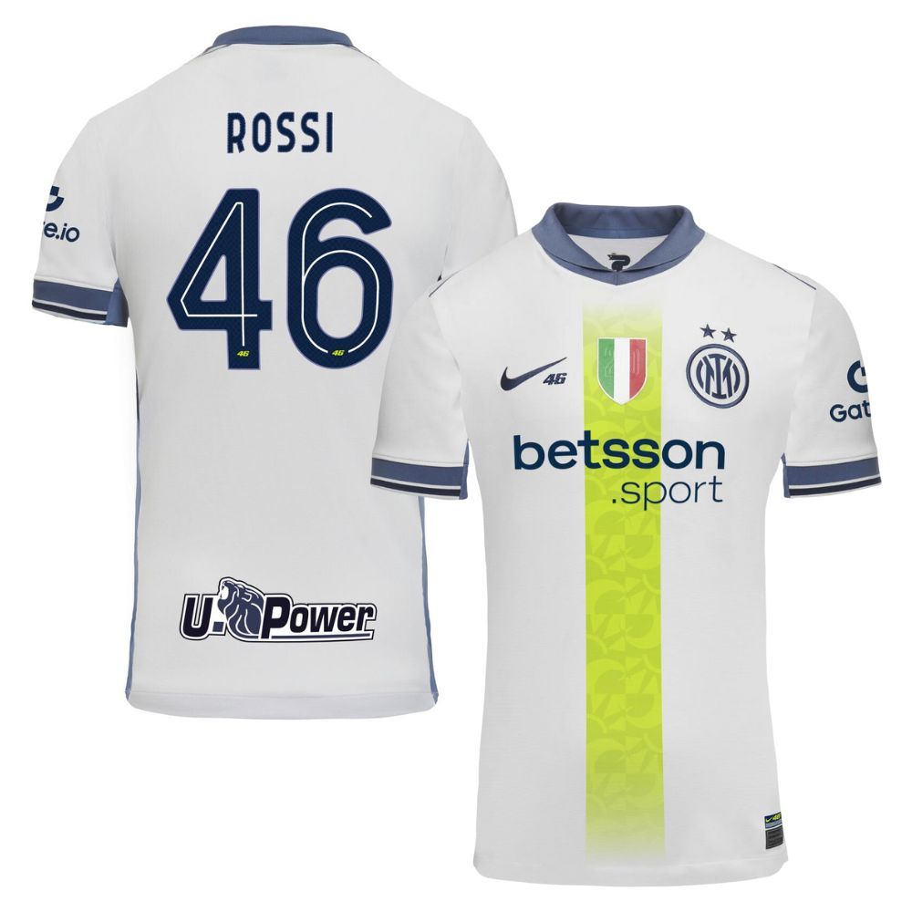 Inter Milan Away Jersey 2024 2025 Rossi Special Edition VR46