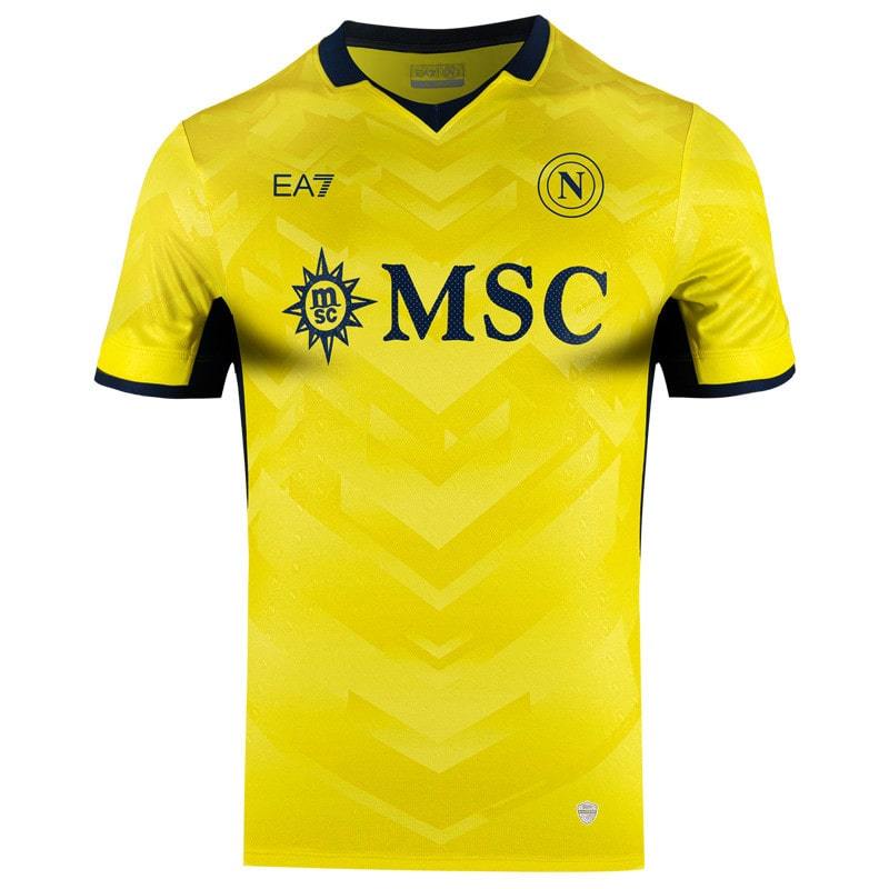 Napoli Jersey 2024 2025 Yellow Goalkeeper