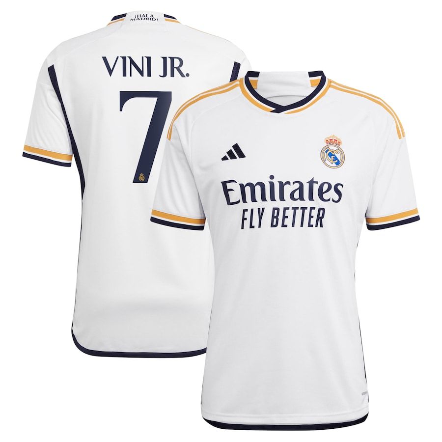 REAL MADRID HOME KIT KIT JERSEY 2023 2024 VINI JR