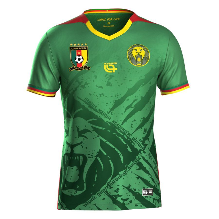 Cameroon Home Kids Jersey 2025 2026
