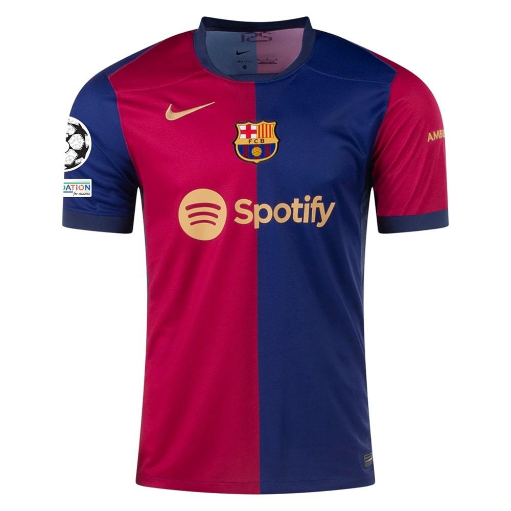 Barca Jersey 2024 2025 Home Champions League