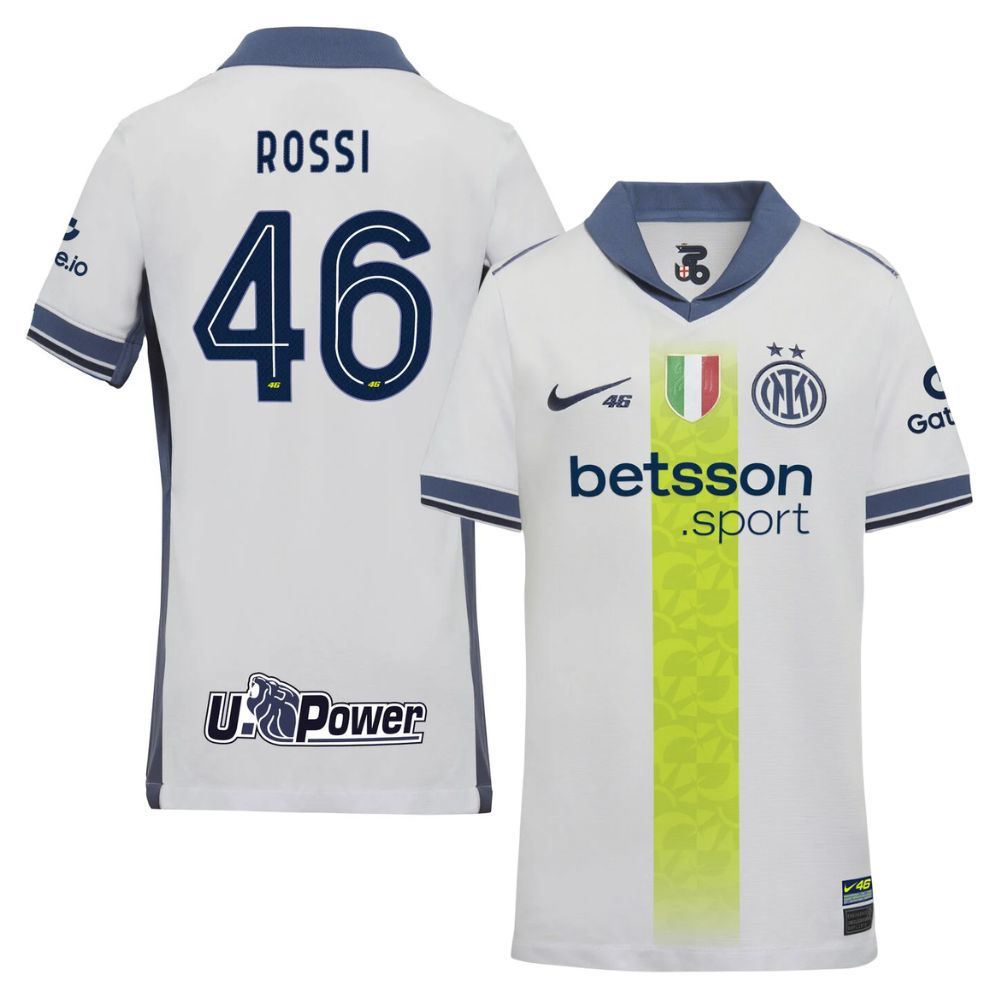 Inter Milan Away Jersey 2024 2025 Rossi Special Edition VR46