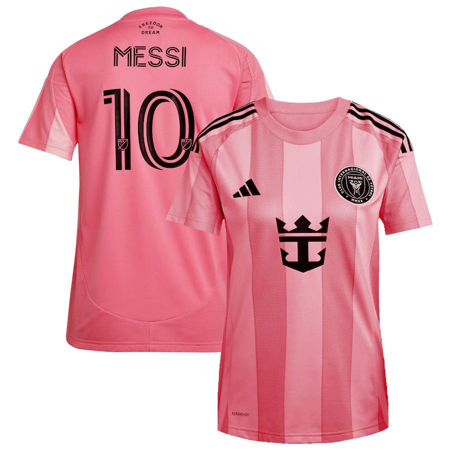 Inter Miami 2025 2026 Home Jersey Women Messi