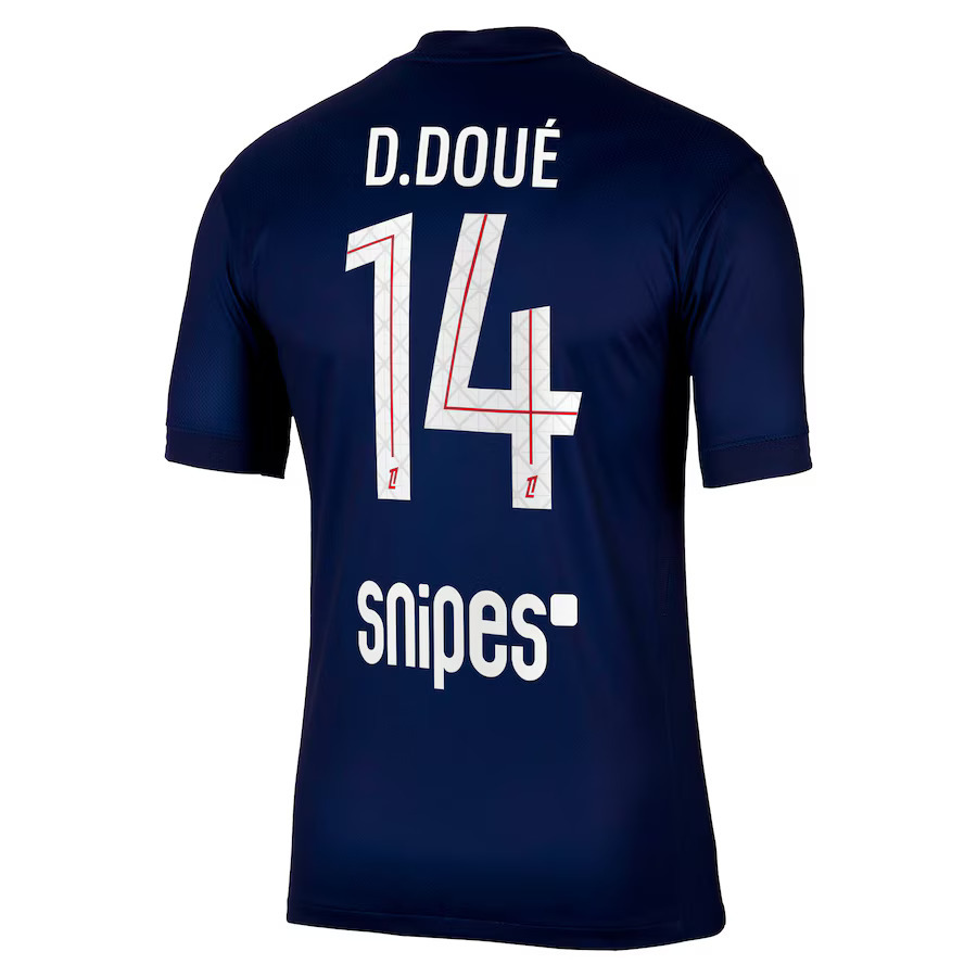 PSG Home Jersey 2025 2026 Désiré Doué