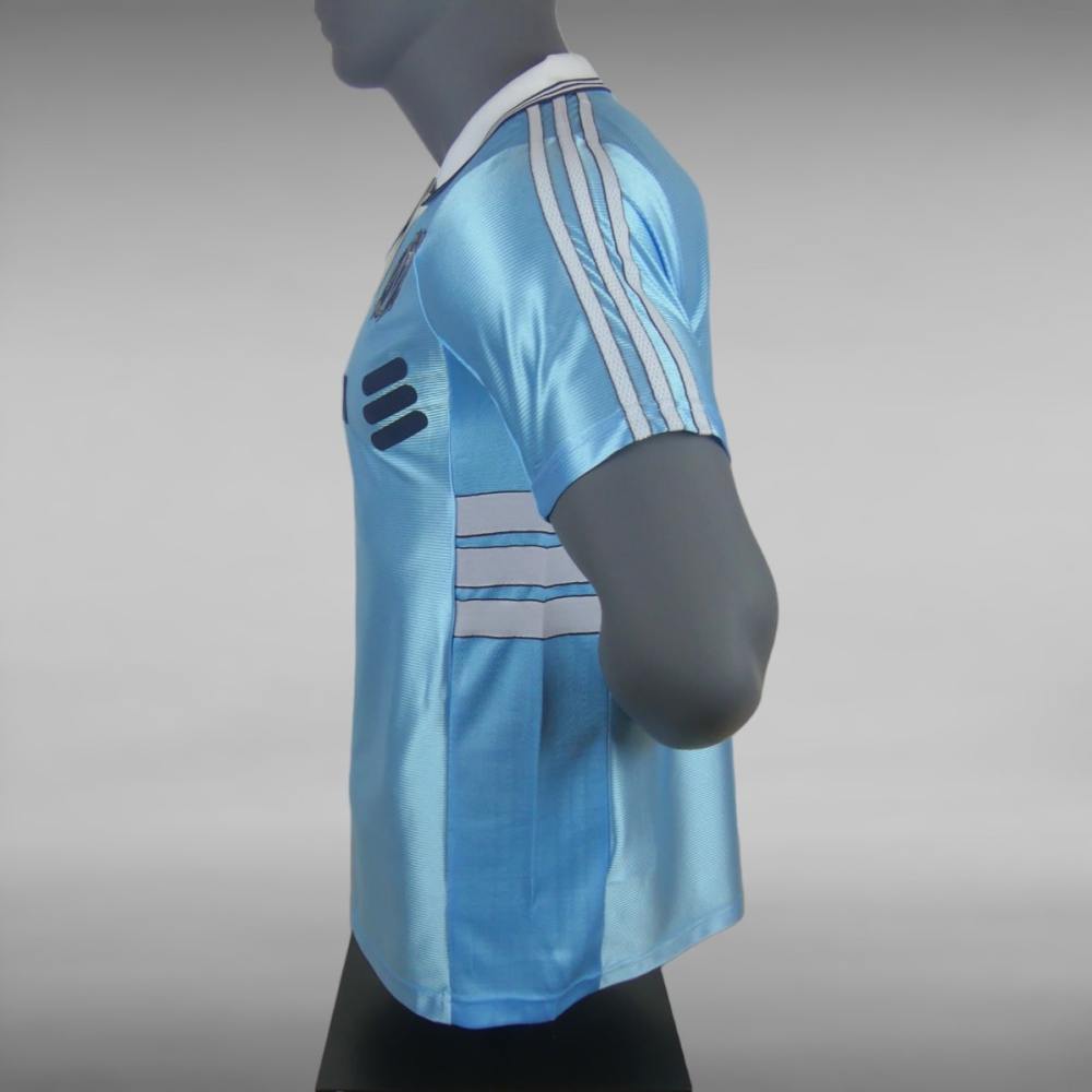 Maillot Retro Vintage OM Marseille Bleu1998-1999