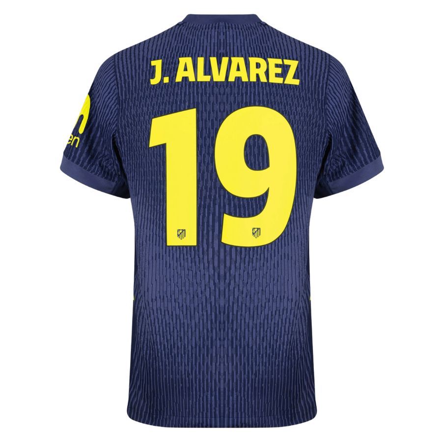 Atletico Madrid Away Kids Kit Jersey 2025 2026 Alvarez