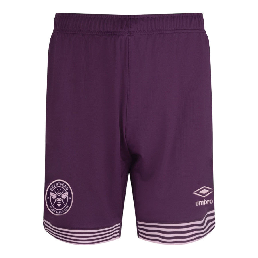 Brentford Away Kids Kit Jersey 2024 2025