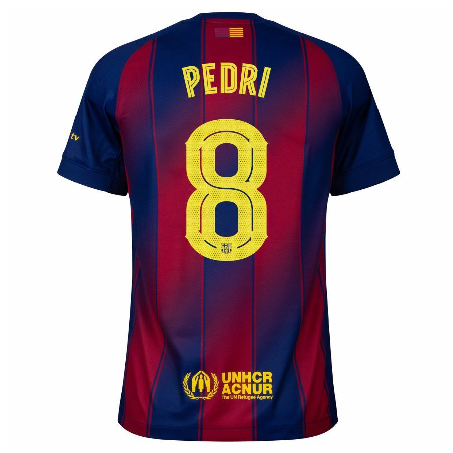 Barca Home 2025 2026 Kids' Kit Jersey Pedri