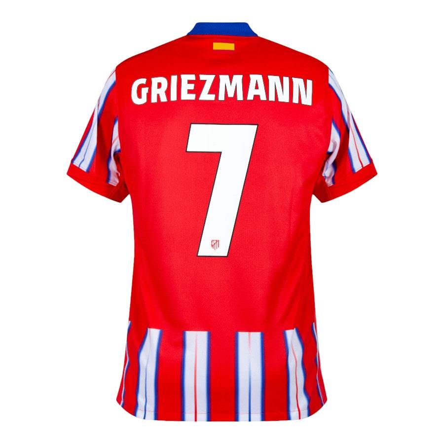Atletico Madrid Home 2024 2025 Kids Kit Jersey Griezmann